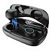 HETP Bluetooth Kopfhörer In Ear Kabellos Bluetooth Kopfhörer 3D Stereo Sound Ohrhörer mit Mikrofon, CVC 8.0 Noise Cancelling, Smart LCD Digitalanzeige, 120H Playtime, Bluetooth 5.0 Sport Kopfhörer Preis