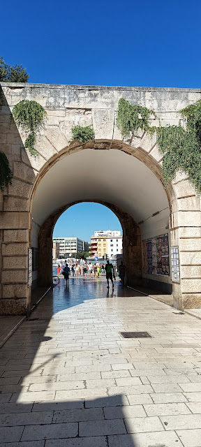 mury obronne miasta Zadar, Dalmacja, miasto w Chorwacji