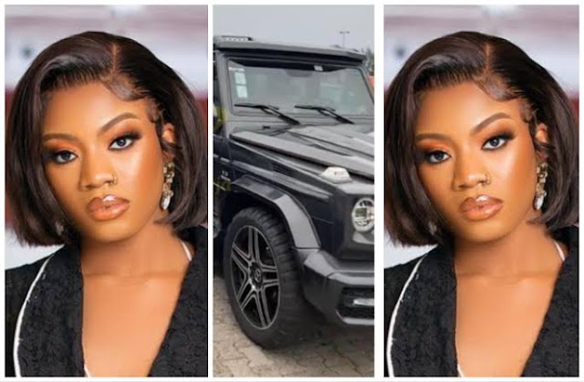 BBNaija’s Angel shows off new G-Wagon - See Reactions