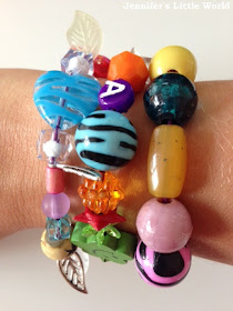 A bracelet of story beads