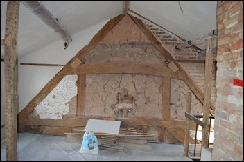 The roof, the line having been altered at some point 33-west-street-roof