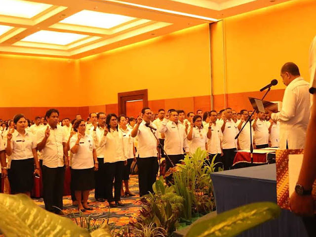 Richard Louhenapessy Lantik 46 Pejabat di Pemkot Ambon
