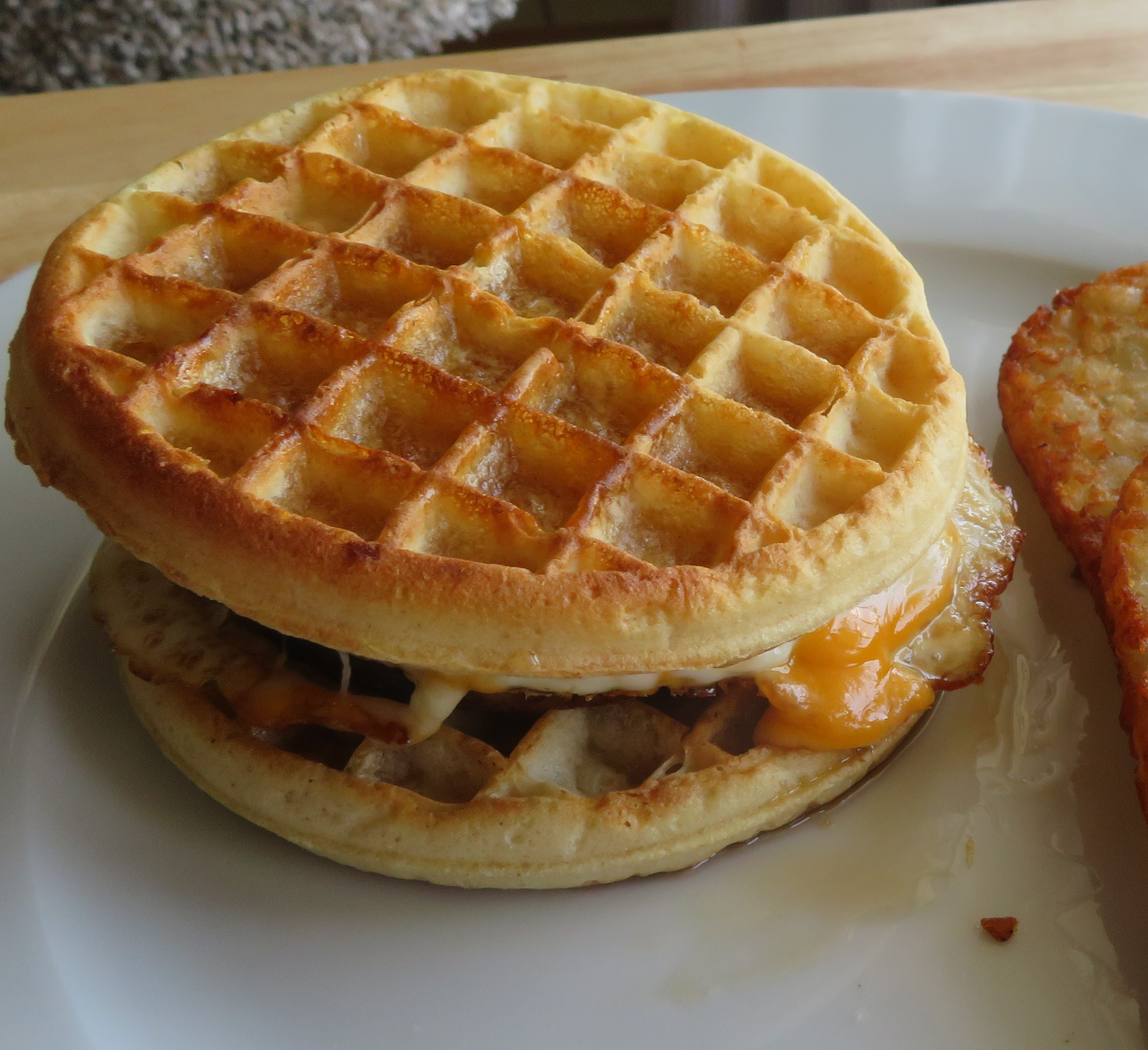 Waffle Breakfast Sandwiches 