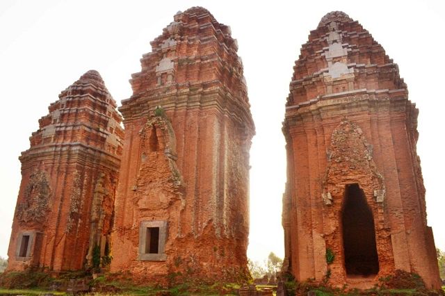 Mysterious Cham towers in Binh Dinh