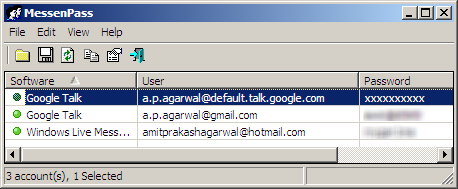Recover Gmail Aol Yahoo Or Windows Live Passwords