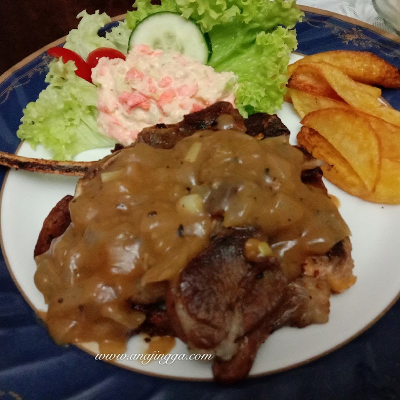 Tak susah pun nak buat homemade Lamb chop 