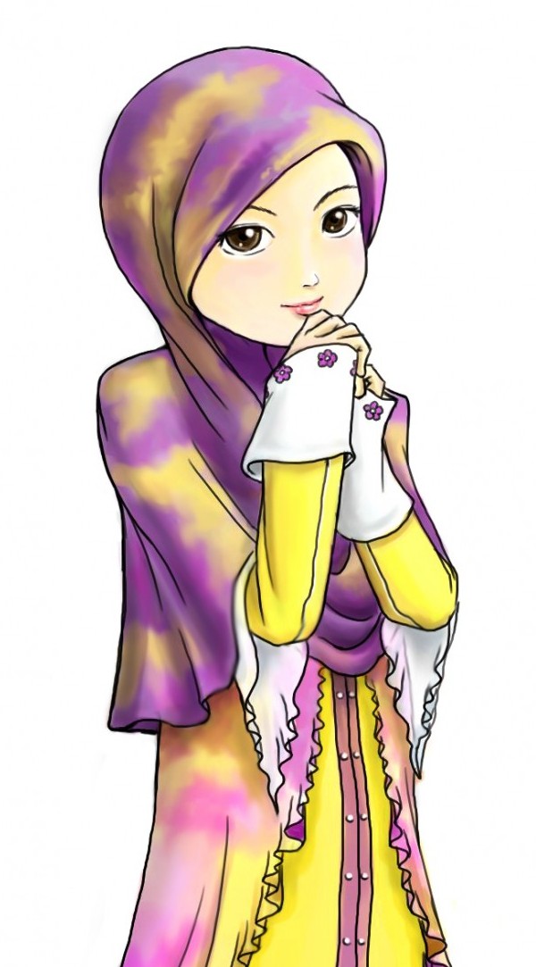 Ide Terbaru Gambar Kartun Muslimah Cute