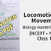 Locomotion and Movement Class 11 Notes PDF