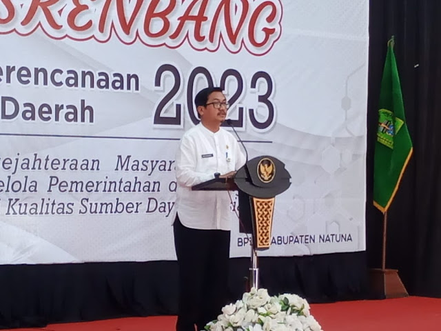 Musrenbang Tahun 2023 dan RKPD untuk Tahun 2024 Resmi Ditutup Sekdakab Natuna