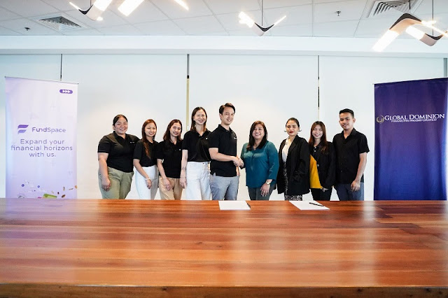In Photo (L-R): FundSpace’s Joy Rada, Account Manager; Michelle Pacadro, Business Development - Leads Gen; Sushmita Roz, Account Manager; Alisa Bermudez, Venture Builder; Martin Luchangco, Entrepreneur-in-Residence; Global Dominion Financing, Inc.’s Melai Felicidario, Chief Operating Officer; Sarah