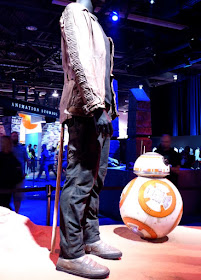 Star Wars Force Awakens movie costume droid prop