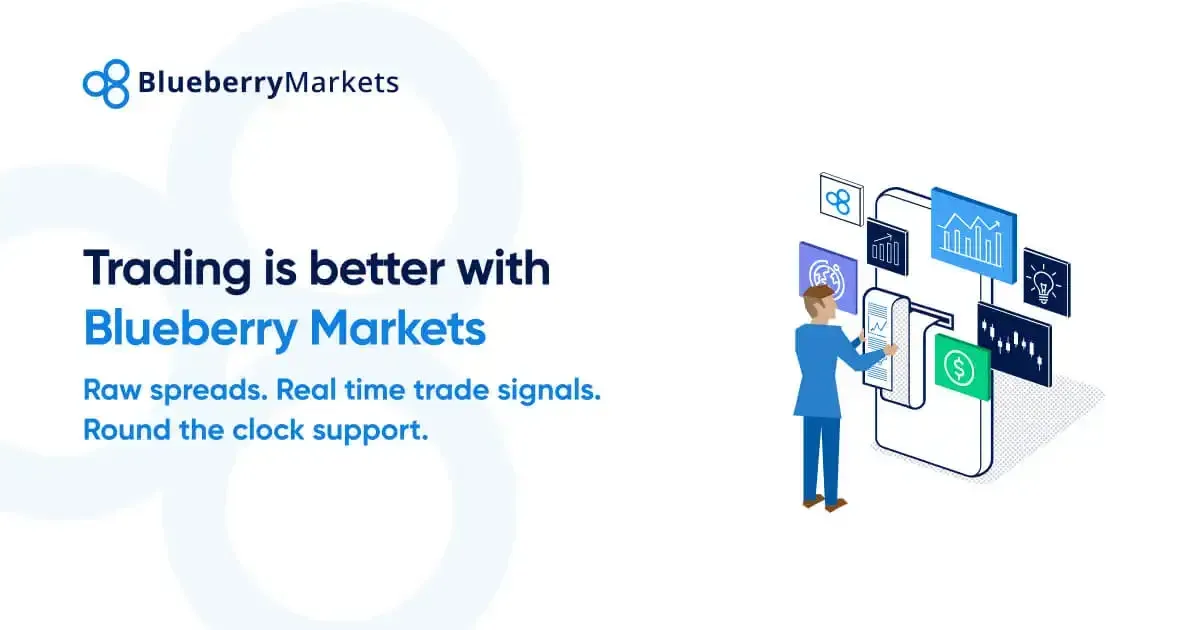 Raw spreads, real time trading signals and round the clock support is what you get from blueberry markets