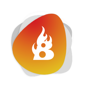 blogger fire icon