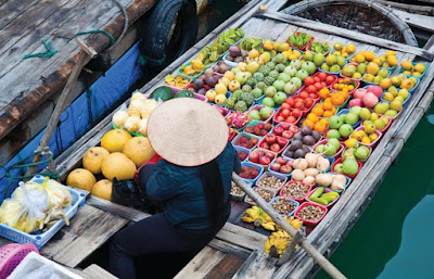 Marché flottant Cai Rang