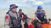 Korban Tenggelam di Perairan Kuala Penet Belum Ditemukan, Sat Polair Terus Lakukan Pencarian