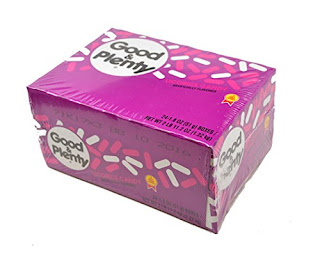 Image: Good and Plenty Candy | Old Time Candy | Pink and White | Black Licorice Flavor