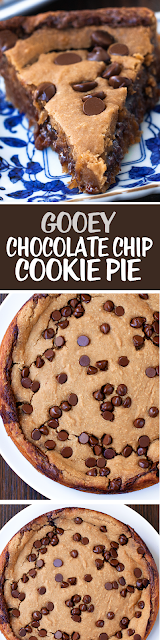 Makeout Chocolate Chip Cookie Pie