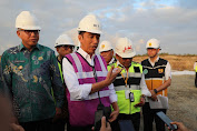 Presiden Jokowi Tinjau Pembangunan Tol Sibanceh