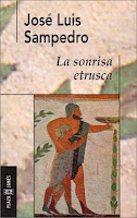 Portada del libro La sonrisa etrusca de José Luis Sampedro