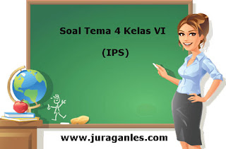 Berikut ini yaitu teladan latihan Soal Tematik Kelas  Soal Tematik Kelas 6 Tema 4 Kompetensi Dasar IPS