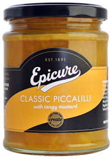 A jar of Epicure Piccalilli which is back on the shelves after a very long absence