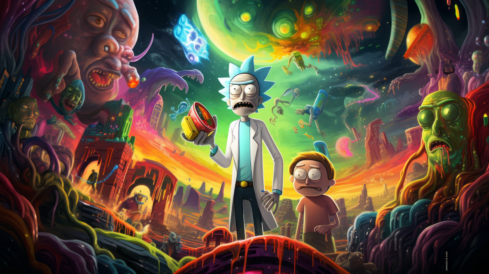 كوميكس Rick and Morty مترجم