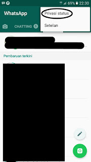  Semoga selalu sehat dan selalu dalam lindungan Allah SWT Cara Mengatur Privasi Status WhatsApp