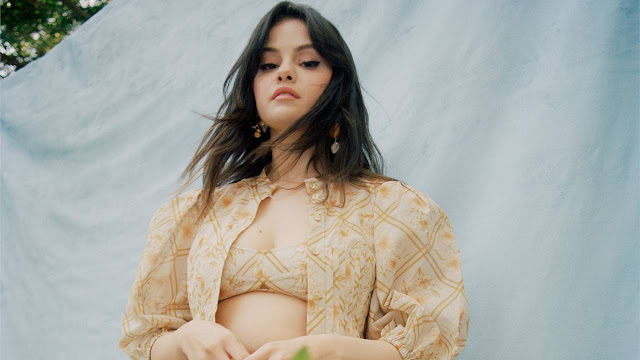 Selena Gomez shows her sexy legs and beautiful body in Vogue Magazine April 2021 issue