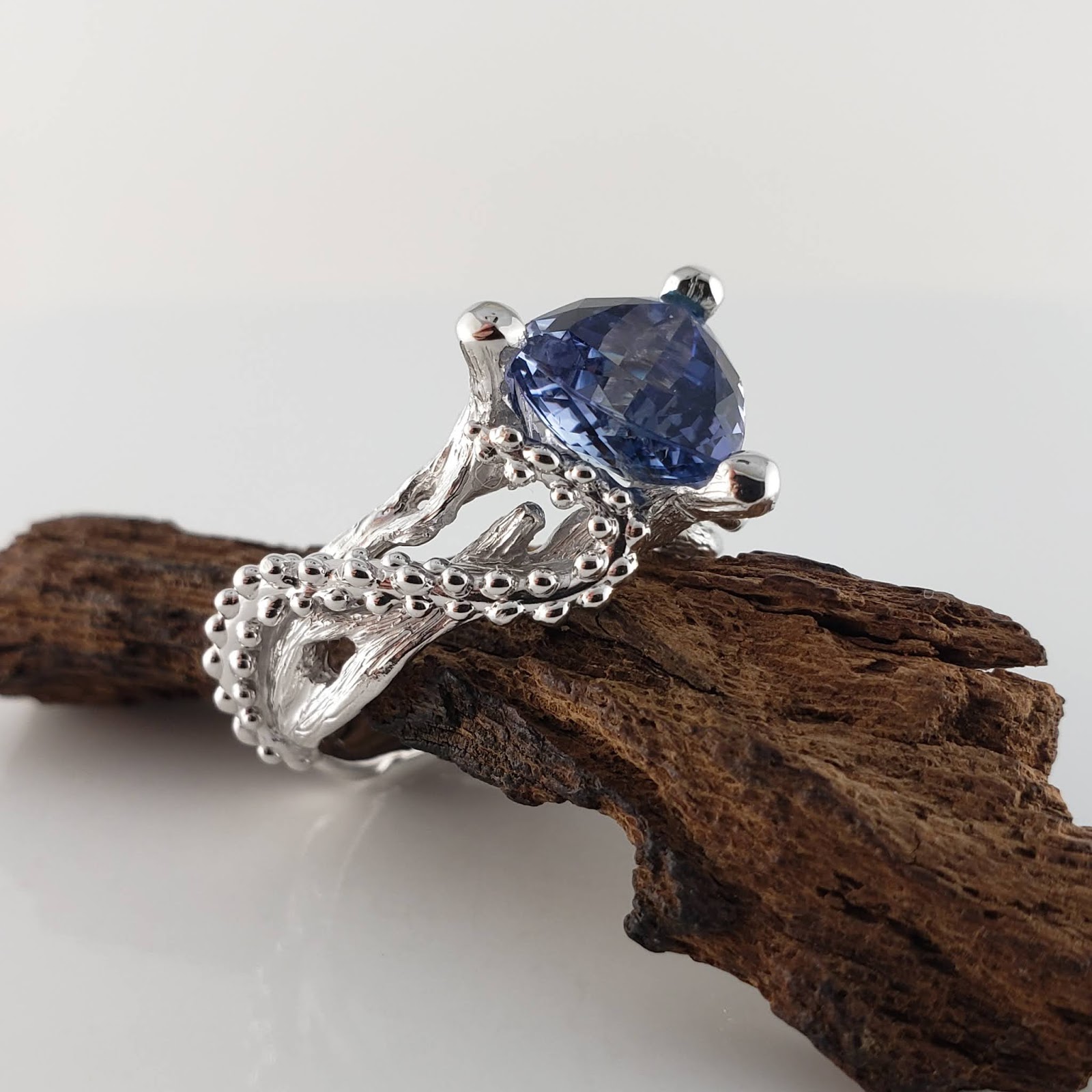 Sea Glass Engagement Ring | Custom Contouring Wedding Band | Sea glass  jewelry diy, Beachglass jewelry, Glass rings