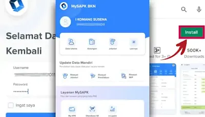Cara Install dan Login My SAPK BKN dengan Mudah
