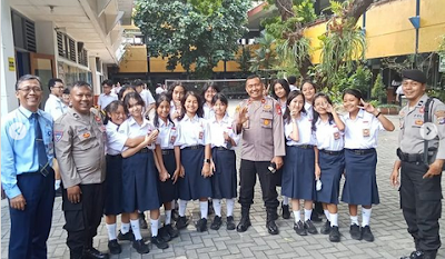 Polisi Gandeng Sekolah, Ciptakan Lingkungan Belajar yang Aman dan Nyaman