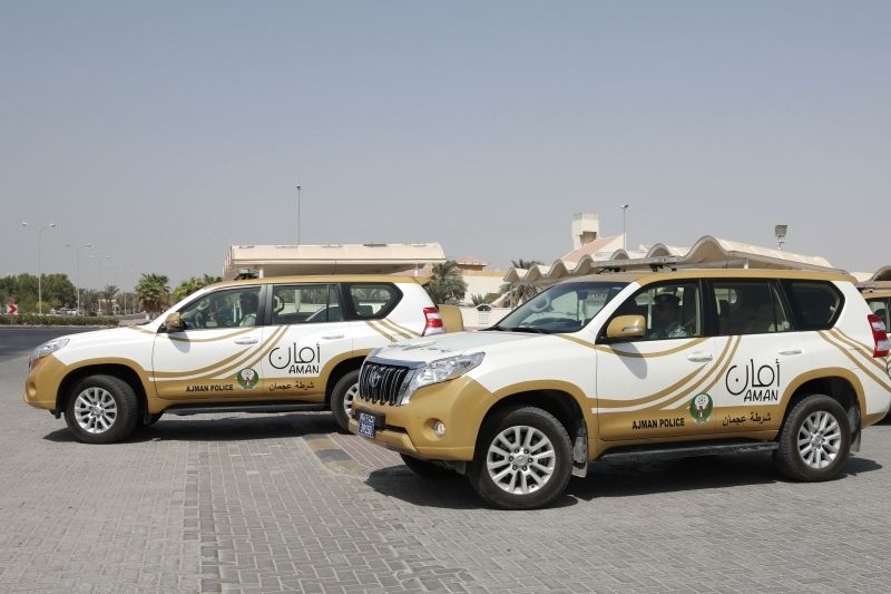 Ajman police Cars