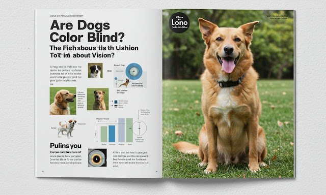 are dogs color blind