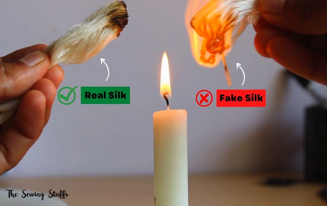 Real silk test