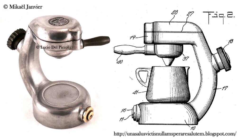 maker coffee coffee !: italy Patent in Brevetti / Coffee Robbiati  a  made machine  maker for