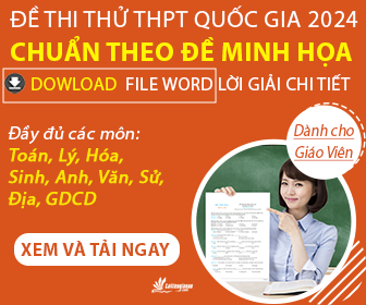 tuyển tập 9 bộ đề thi thử THPT quốc gia năm 2024 soan theo đề minh họa mới nhất của Bộ GD DT