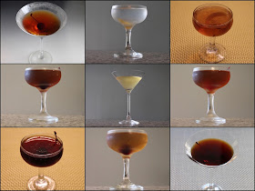 Manhattan cocktails