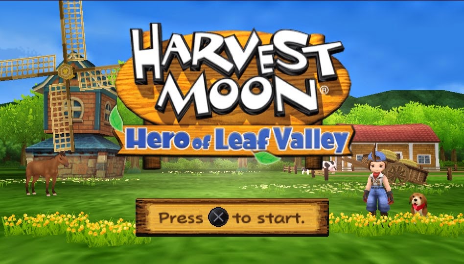 Harvest Moon: Hero of Leaf Valley (USA) ISO Game PSP Download for PC ...