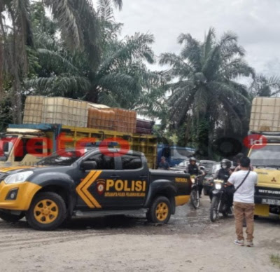 Bareskrim Polri Beraksi di Medan Utara, Gudang BBM Ilegal di Aloha Digrebek