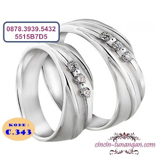 cincin pernikahan couple no 343