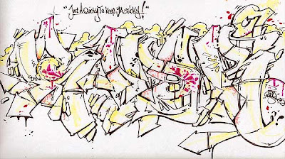 Graffiti Sketches,wildstyle graffiti