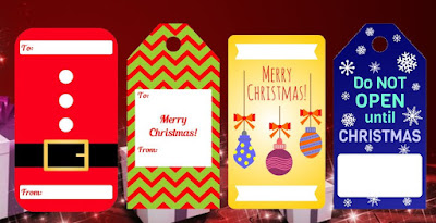free printable gift tags for christmas