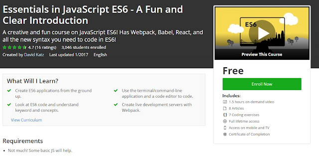 Essentials-JavaScript-ES6-Fun-Clear-Introduction