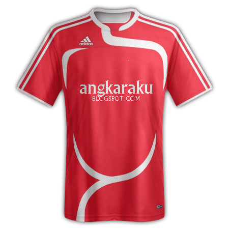 ANGKARAKU STORE Desain Kaos Futsal Merah  1
