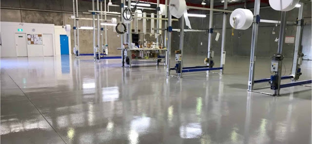 Penerapan epoxy Coating Lantai MM 2100