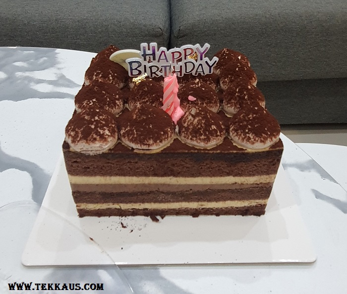 My Tiramisu Birthday Cake