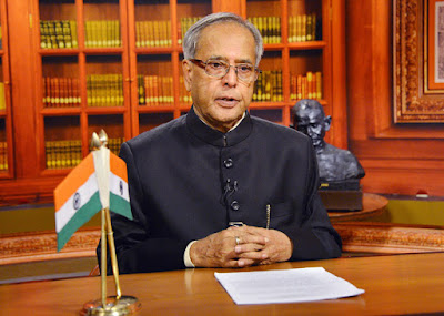 Image result for President Pranab Mukherjee India's 13th President