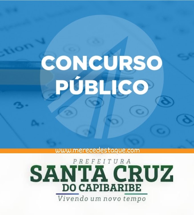 Concurso público da Prefeitura de Santa Cruz do Capibaribe será conduzido pelo Instituto Darwin