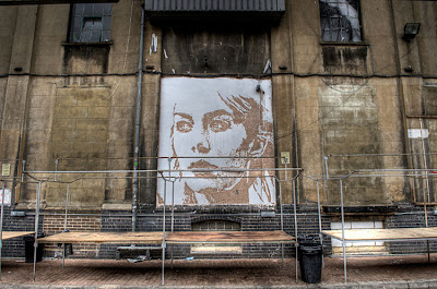 Chipped Wall Portraits By Vhils Seen On www.coolpicturegallery.us