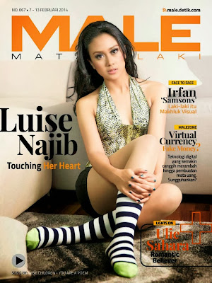 Luise Najib HQ Pictures Male  Magazine Photoshoot February 2014